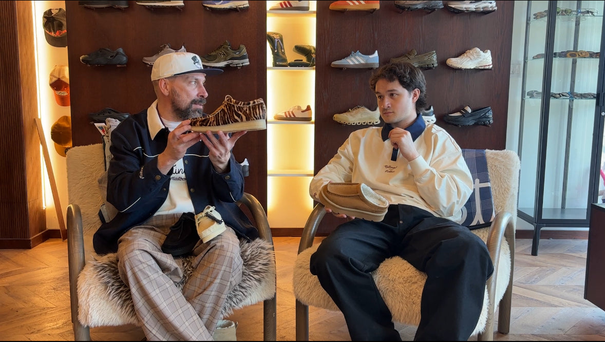 Gallery Streetwear Kelowna shoe selection featuring adidas, New Balance, and Clarks footwear – top sneaker and shoe store in Kelowna 2026