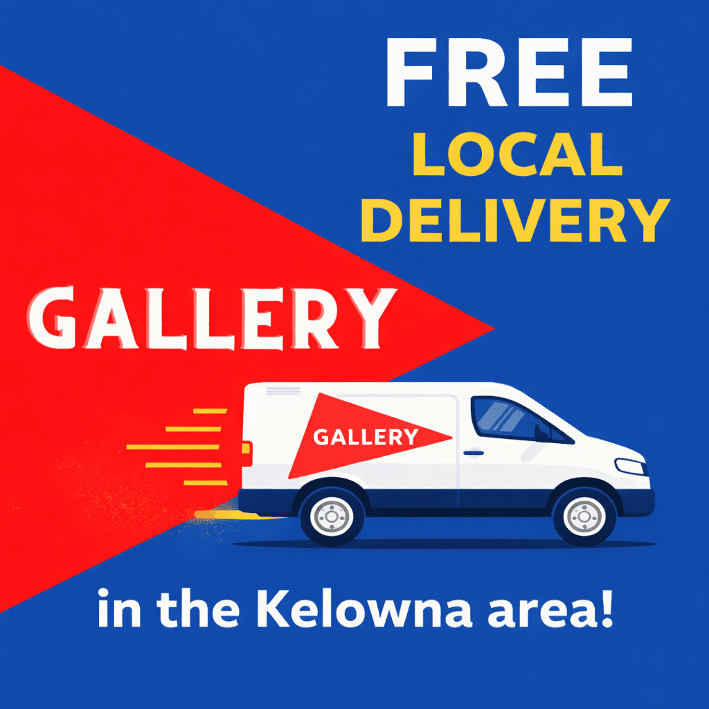 Free Local Delivery in Kelowna for Premium Streetwear & Sneakers at Gallery Streetwear - Gallery Streetwear