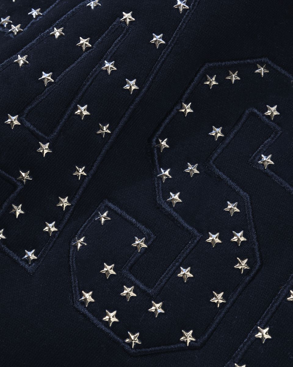 Cash Only Stars Pullover Hoodie Navy