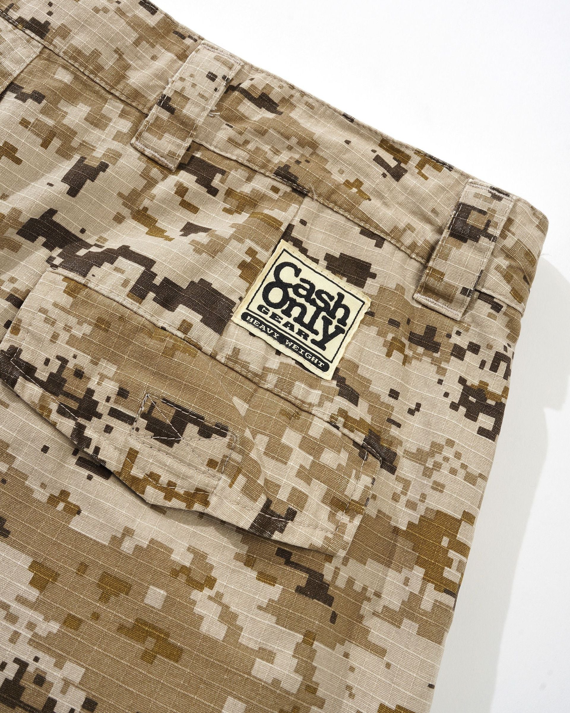 Cash Only Halfway Shorts Camo