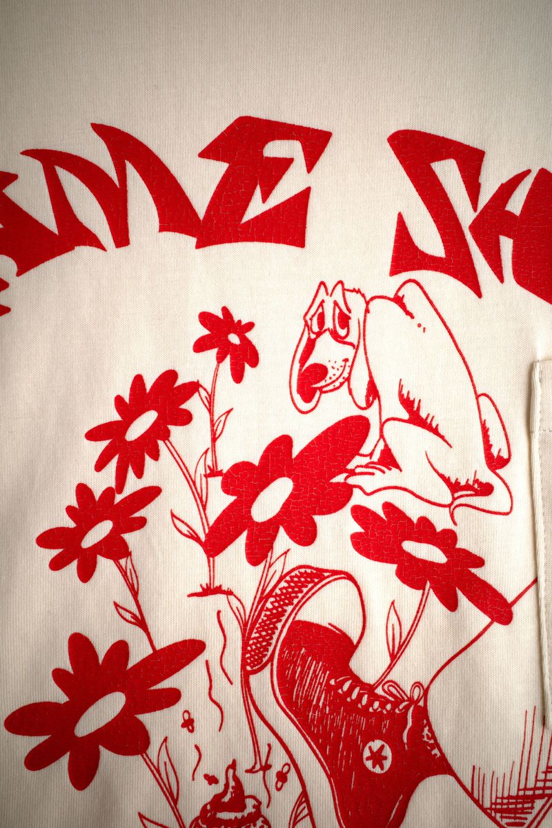 Jungles Jungles Same Sh*t Ringer Tee White / Black
