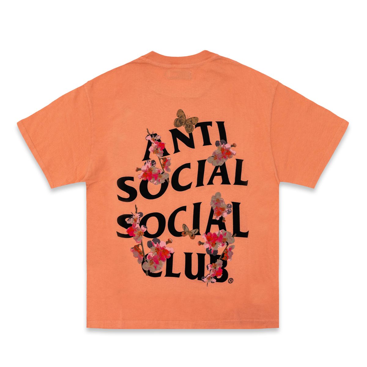 Anti Social Social Club Kkotch Tee Orange - back