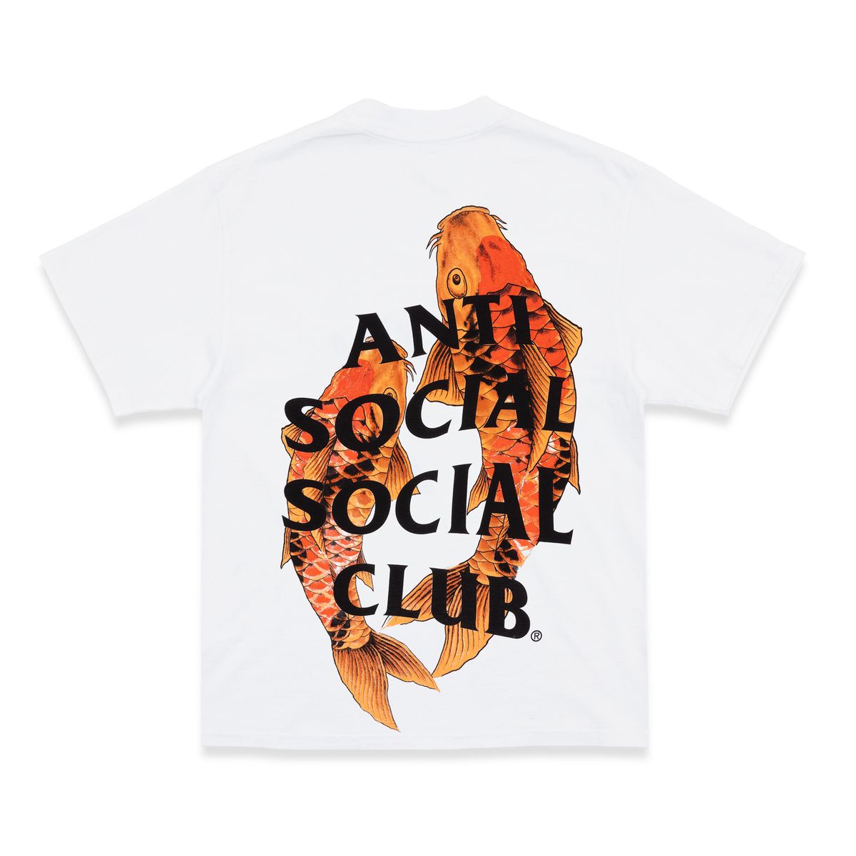 Anti Social Social Club Koi Tee White - back