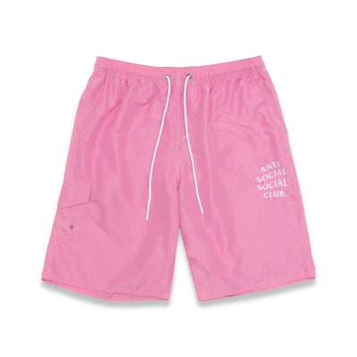 Anti Social Social Club Bored Shorts – Pink