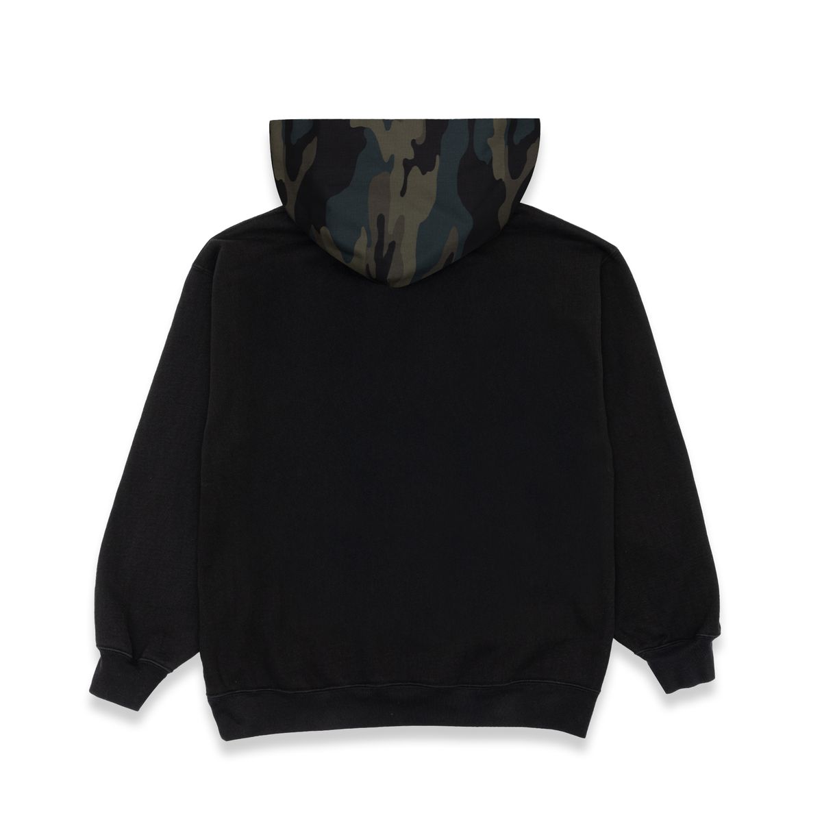 Anti Social Social Club Camo Applique Hoodie Black Camo - back