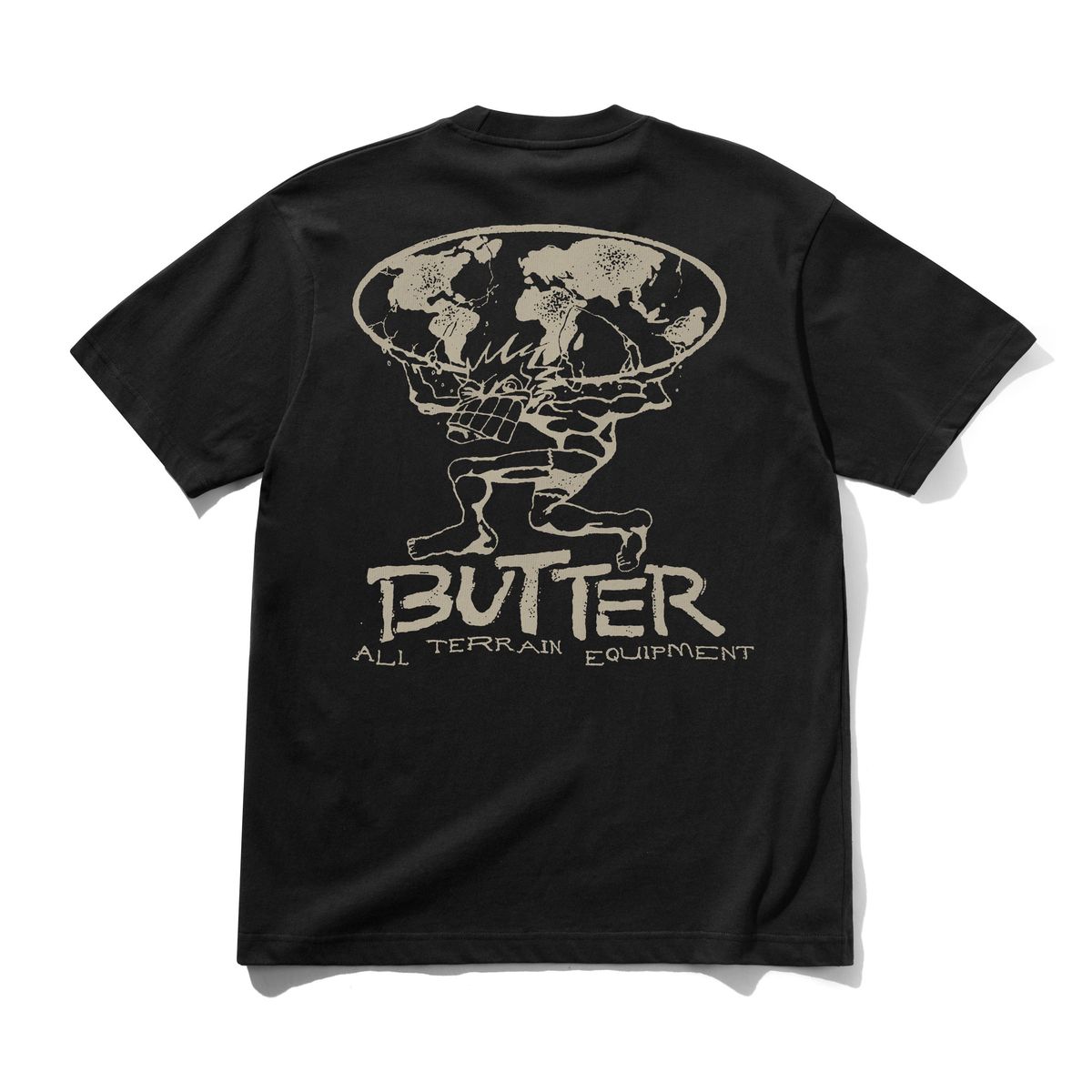Butter Goods Terrain Tee Black