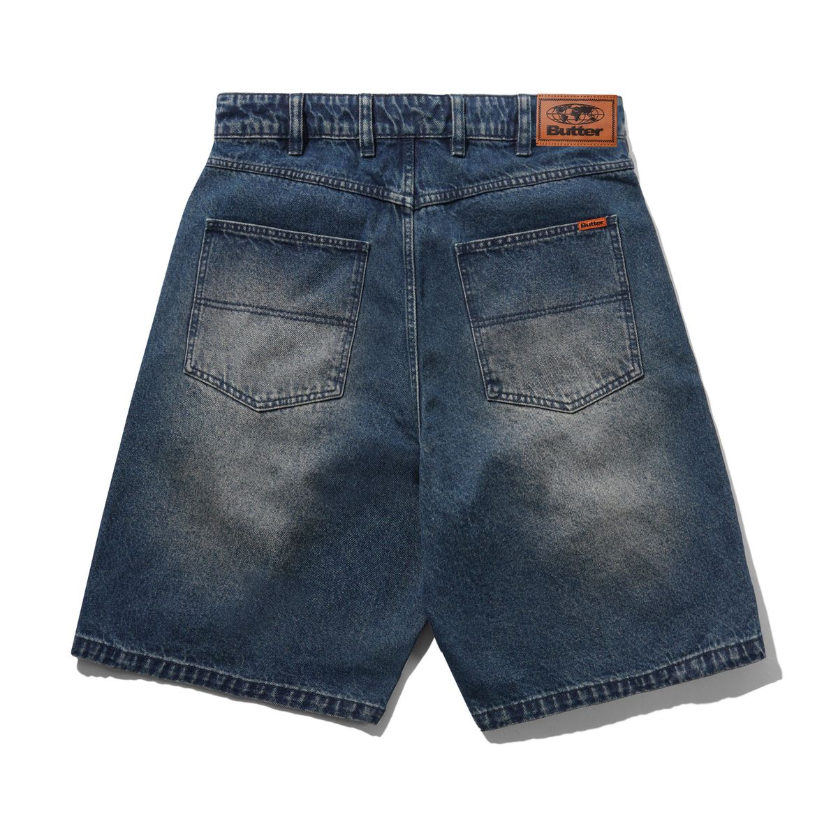 Butter Goods Baggy Denim Shorts Vintage Indigo