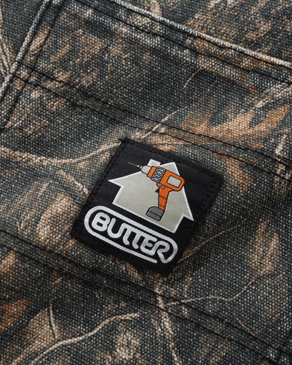 Butter Goods Work Pants Forest Camo