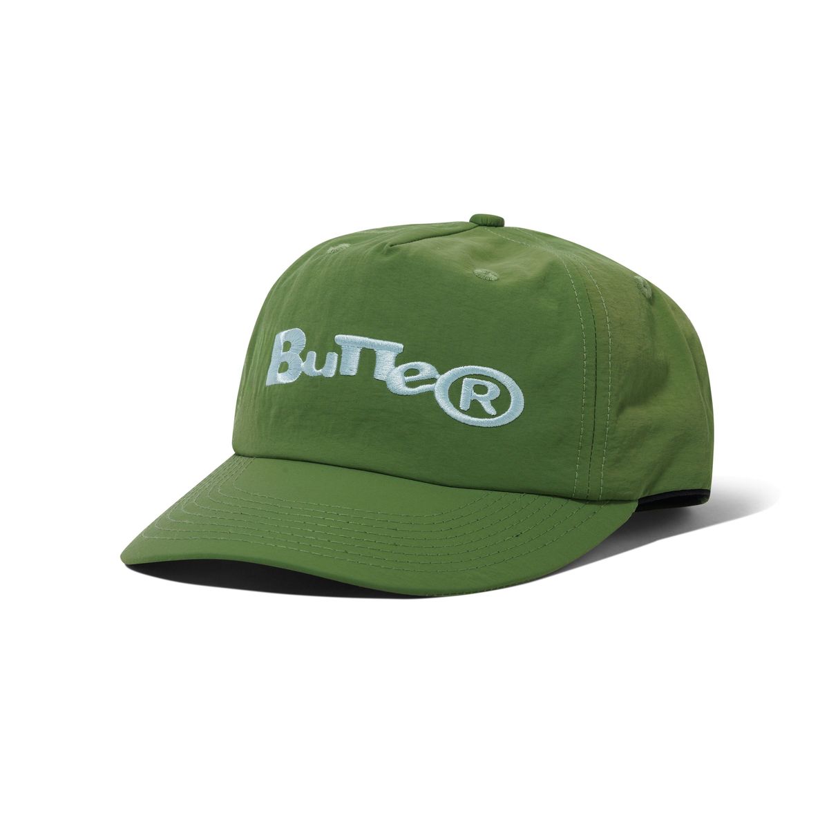 Butter Goods Registered 5 Panel Hat Green