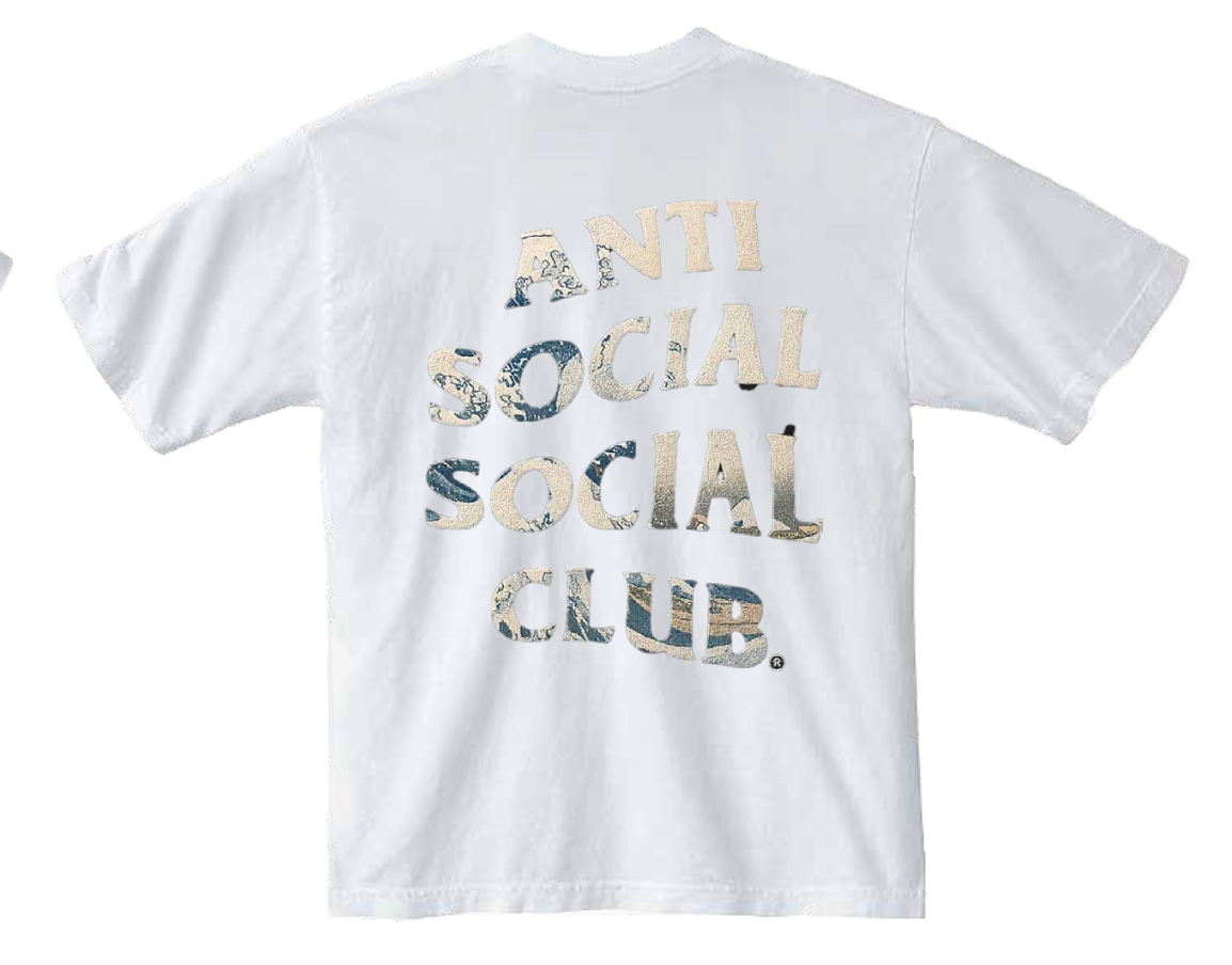 Anti Social Social Club Boro Wave Tee White