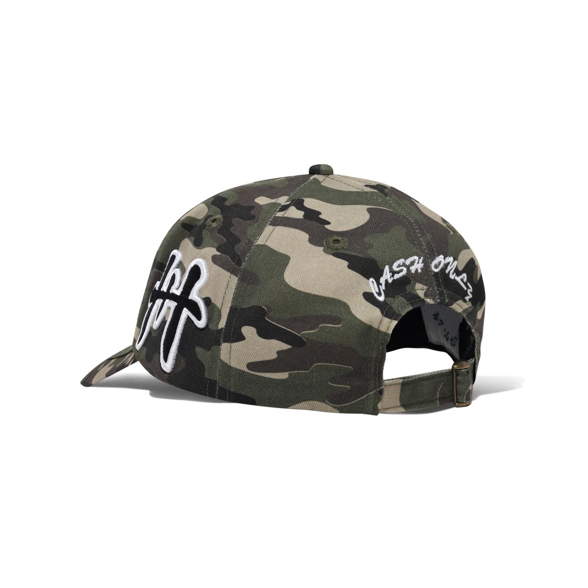 Cash Only Cash 6 Panel Cap Camo - back