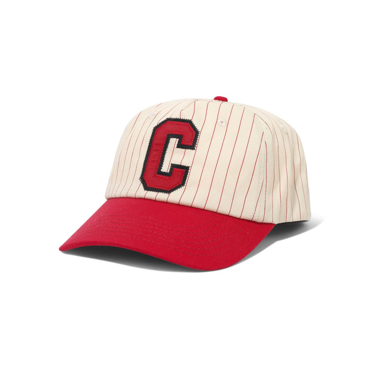 Cash Only Slugger 5 Panel Cap Natural Red - front