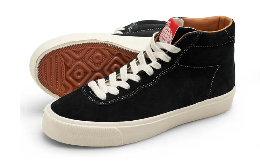 Last Resort AB VM001 HI Suede Shoe Black/White