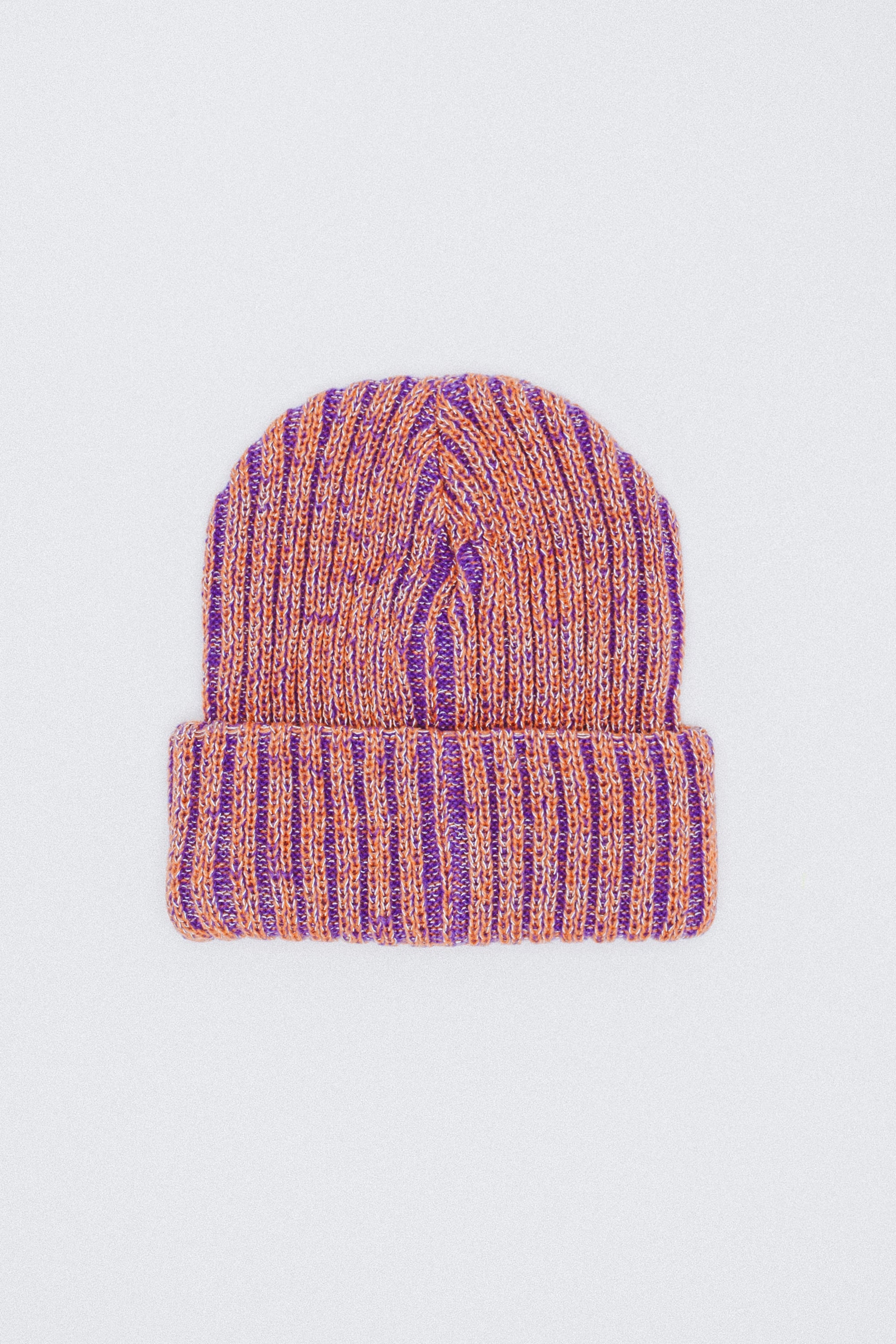 FA Reflective Stripe Beanie Orange back