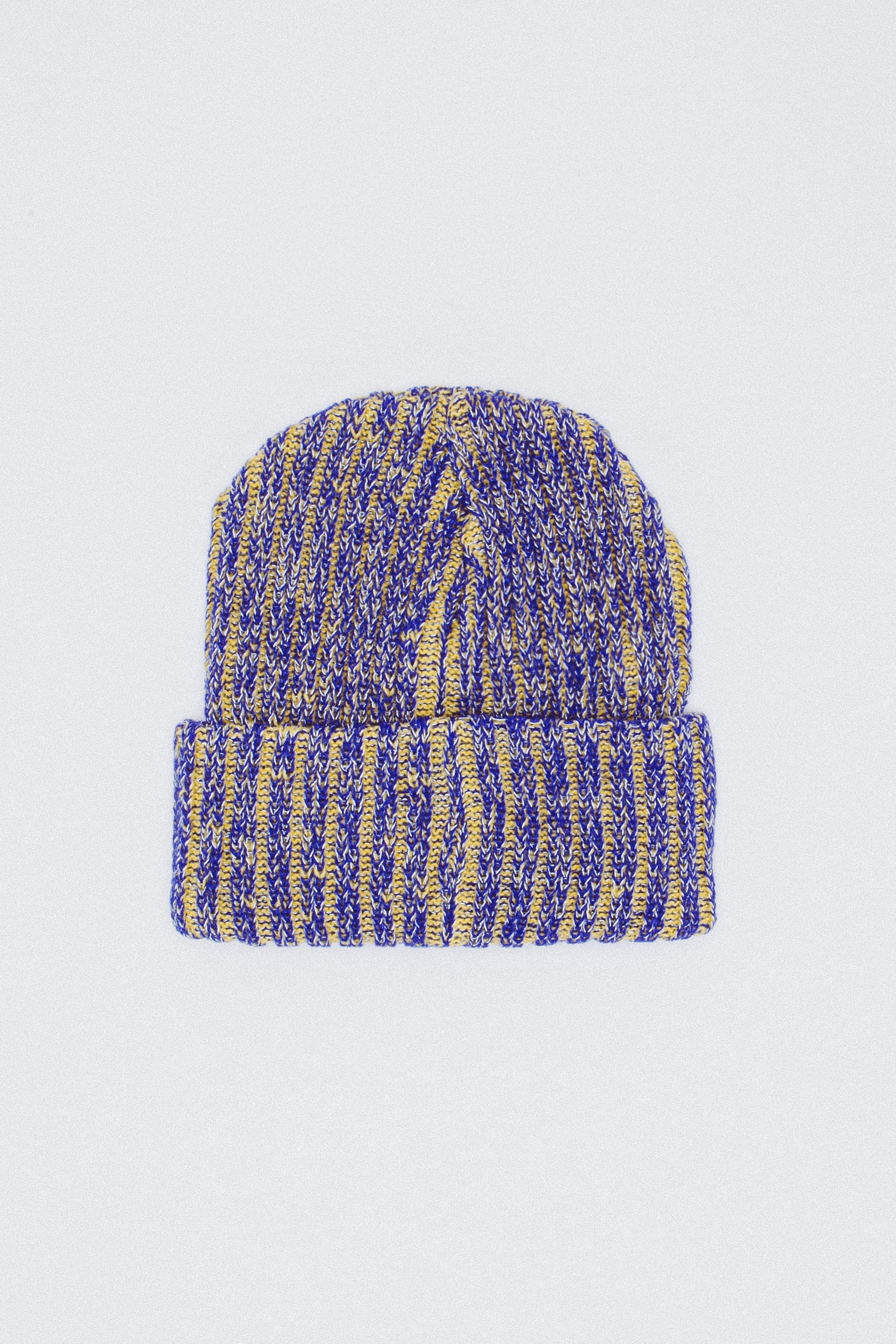 FA Reflective Stripe Beanie Yellow back