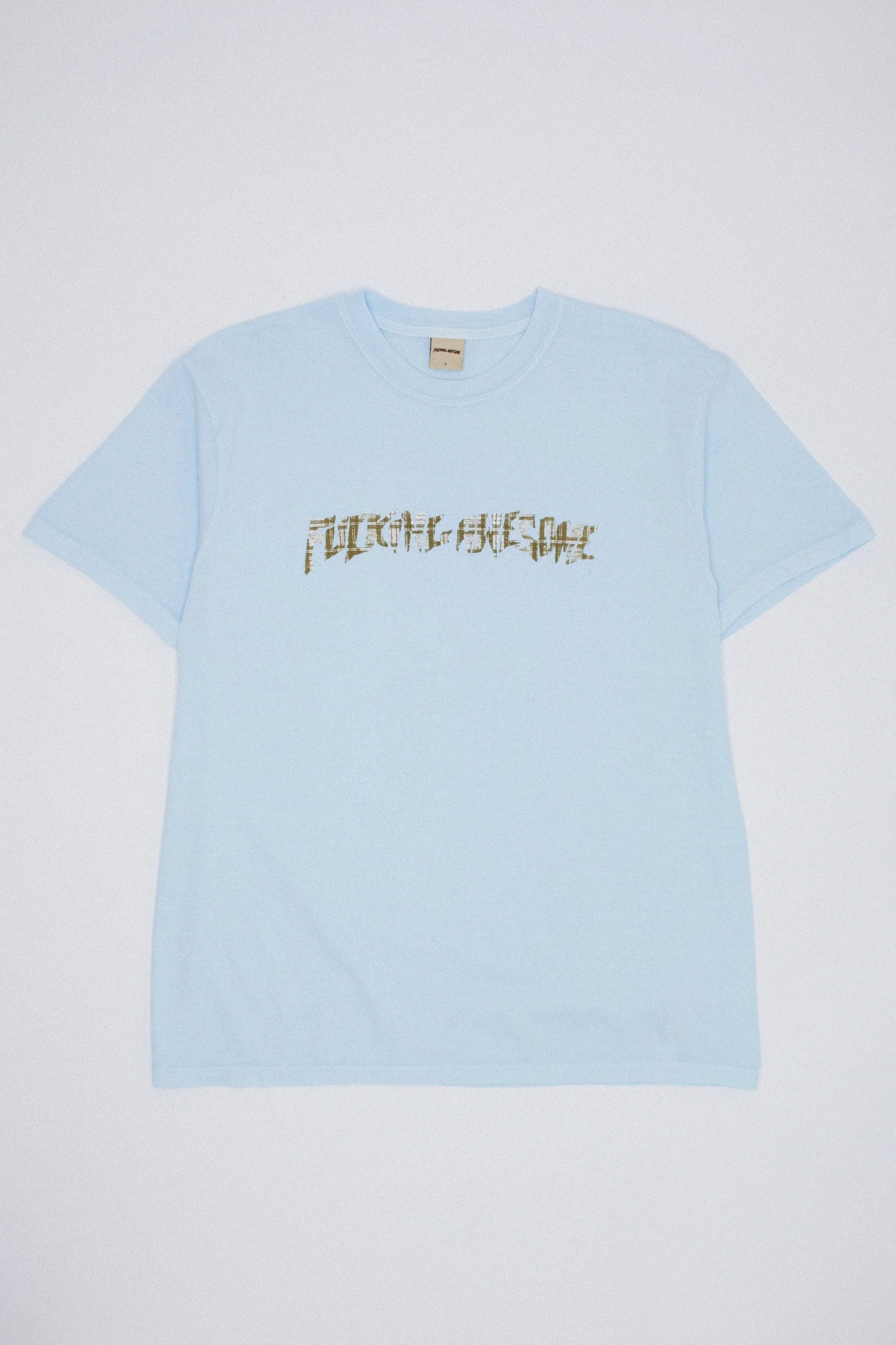 FA Plaid Photo Copy Tee - Blue