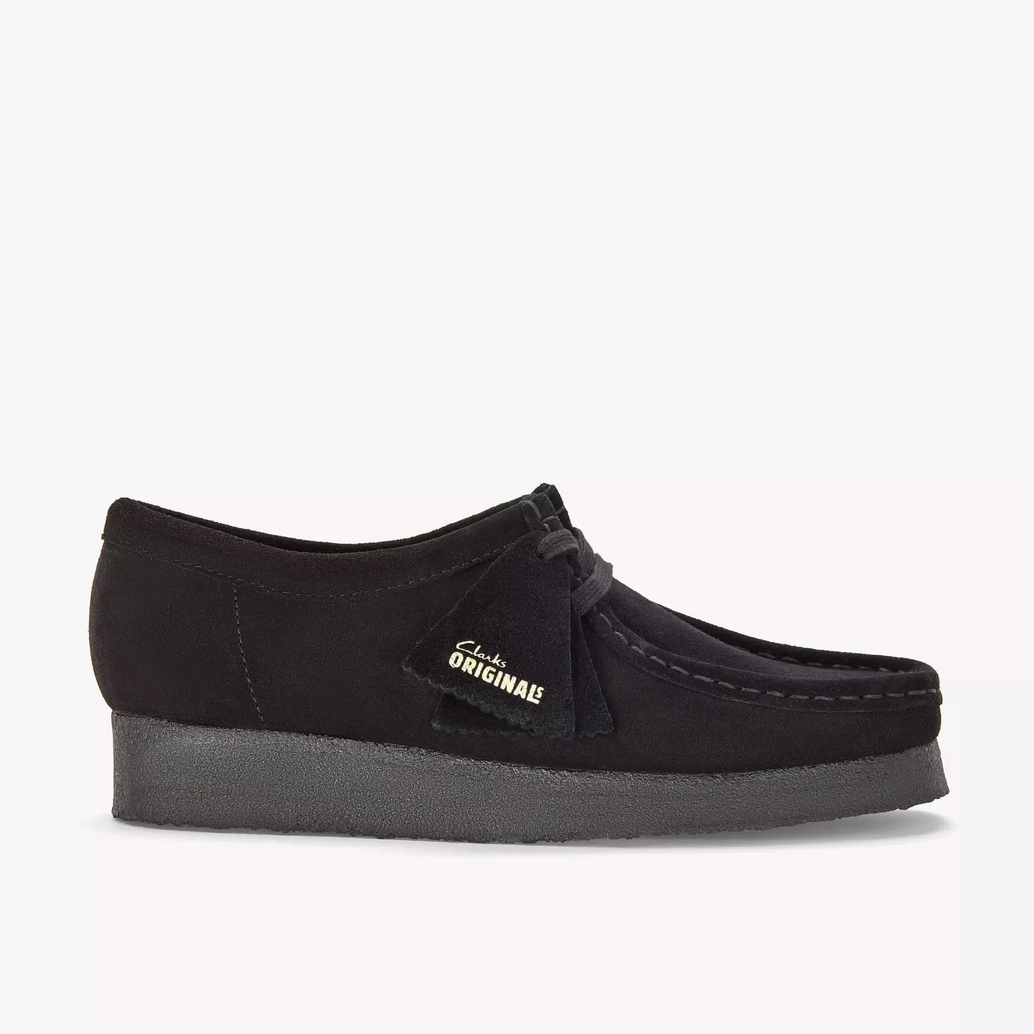 Clarks Originals Wallabee - Black Suede
