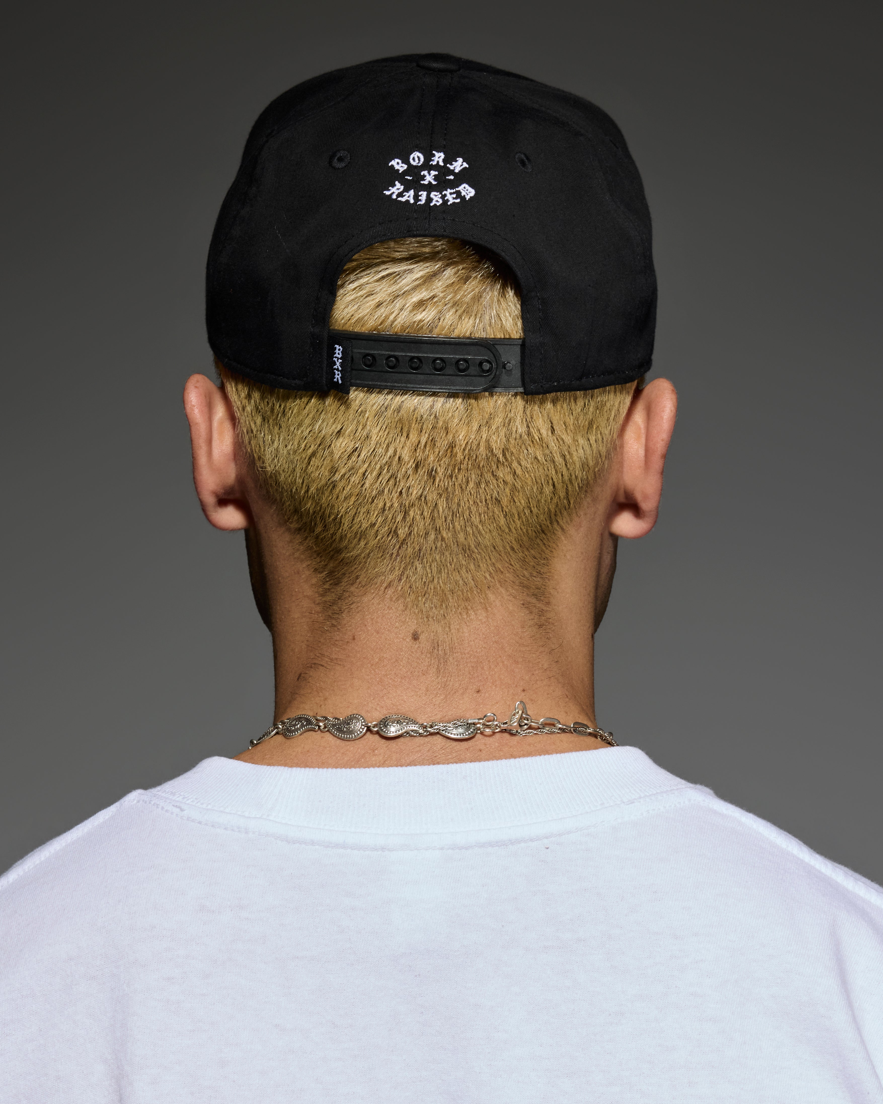 Born X Raised Paranoia Crest Snapback - Black - lifestyle 3