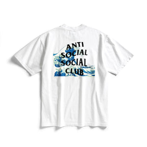 Anti Social Social Club Anti Social Social Club Great Wave Tee White — Gallery Streetwear Canada