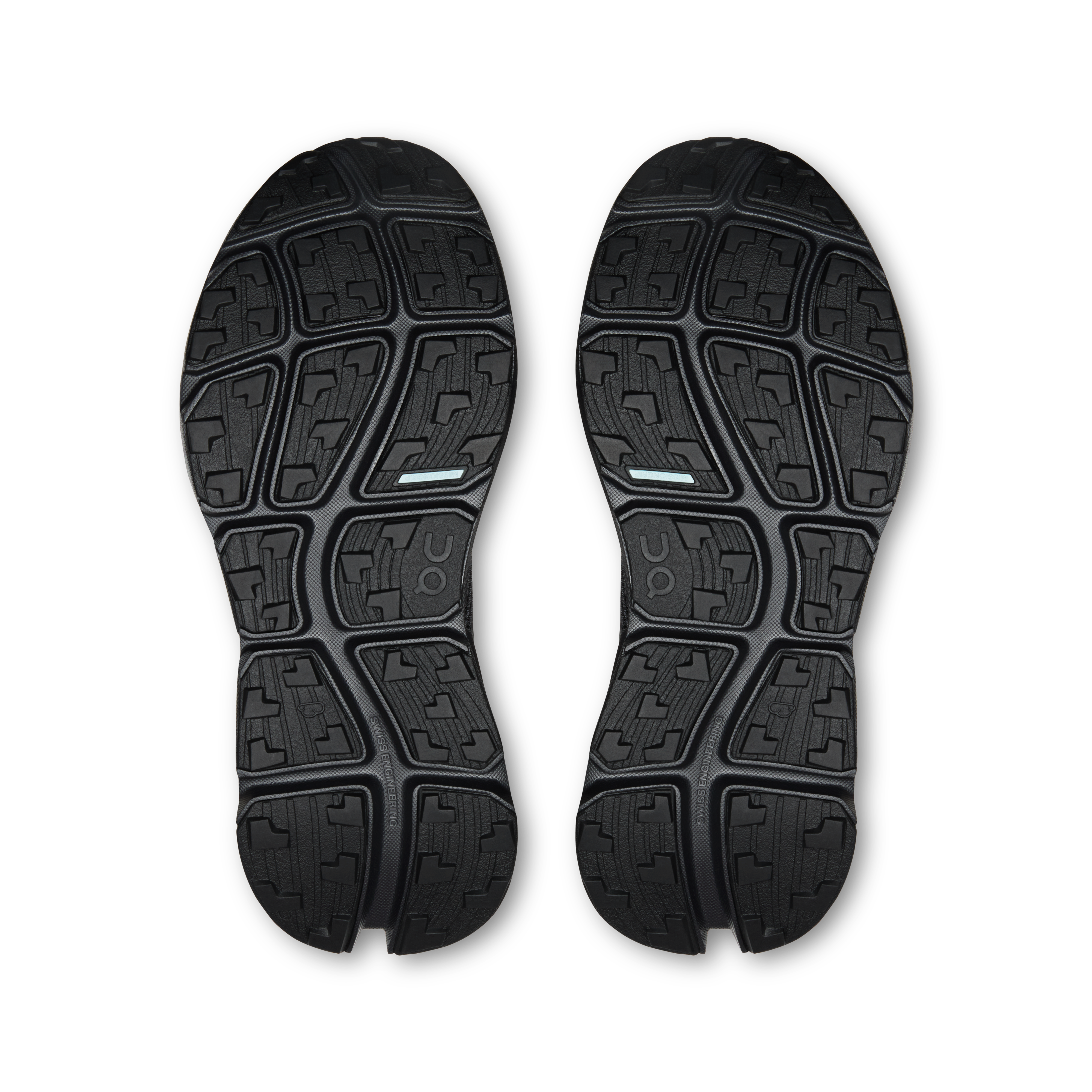 On Cloudsoma Moc women's black, top down view