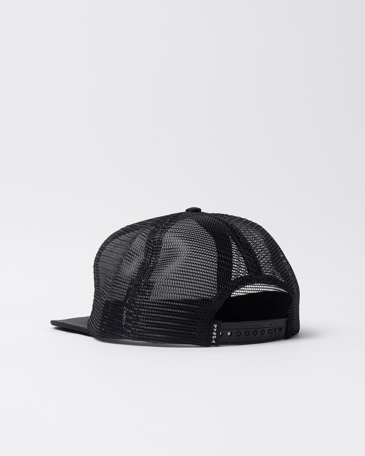 Parra Moto Service 5 panel hat black — back view