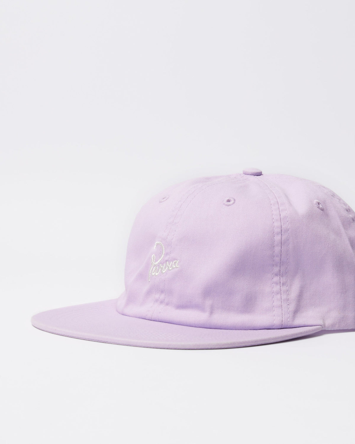 Parra Signature 6 panel hat purple — side view