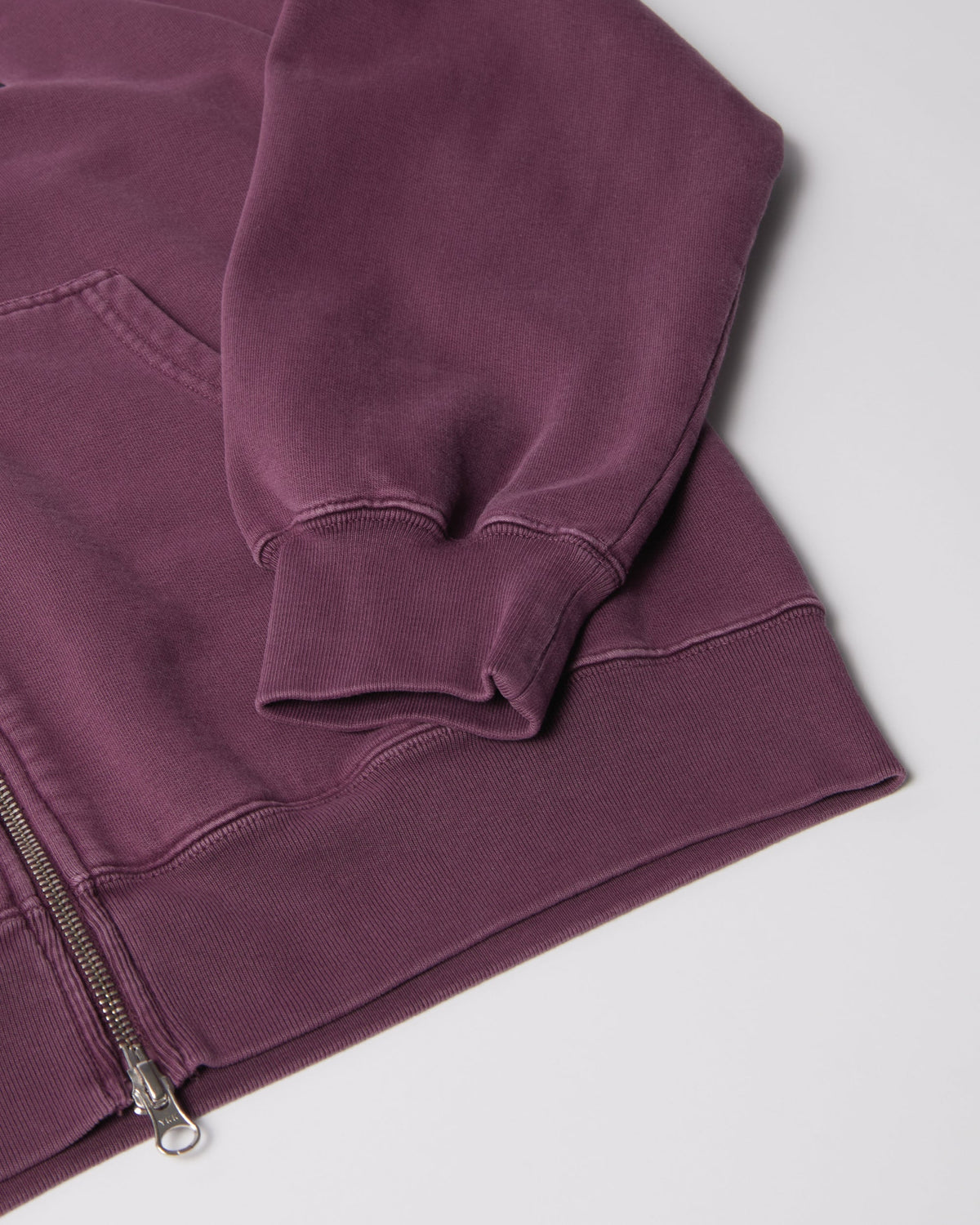 Parra A Cross To Bear Zip Hooded Sweatshirt Purple detail 2
