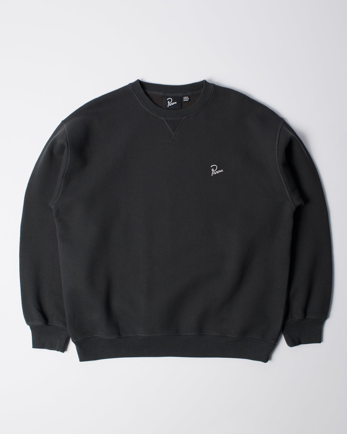 Parra Signature Crew Neck Sweatshirt Black