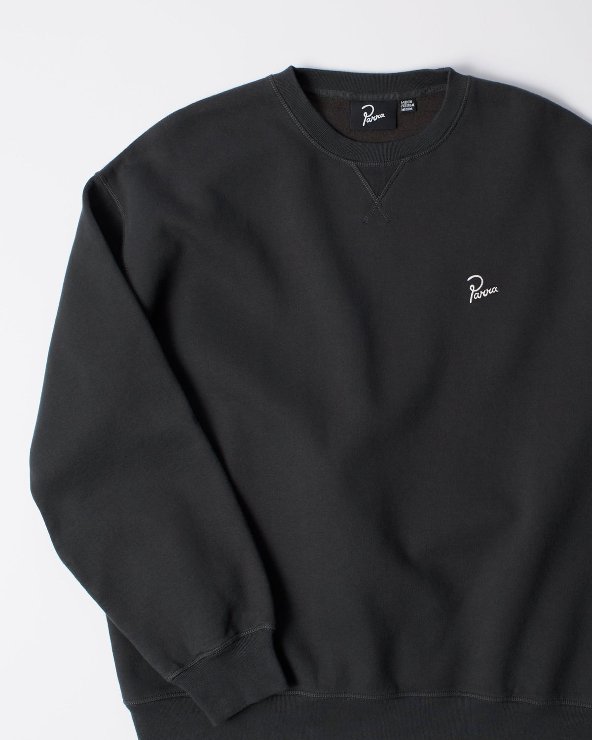 Parra Signature Crew Neck Sweatshirt Black