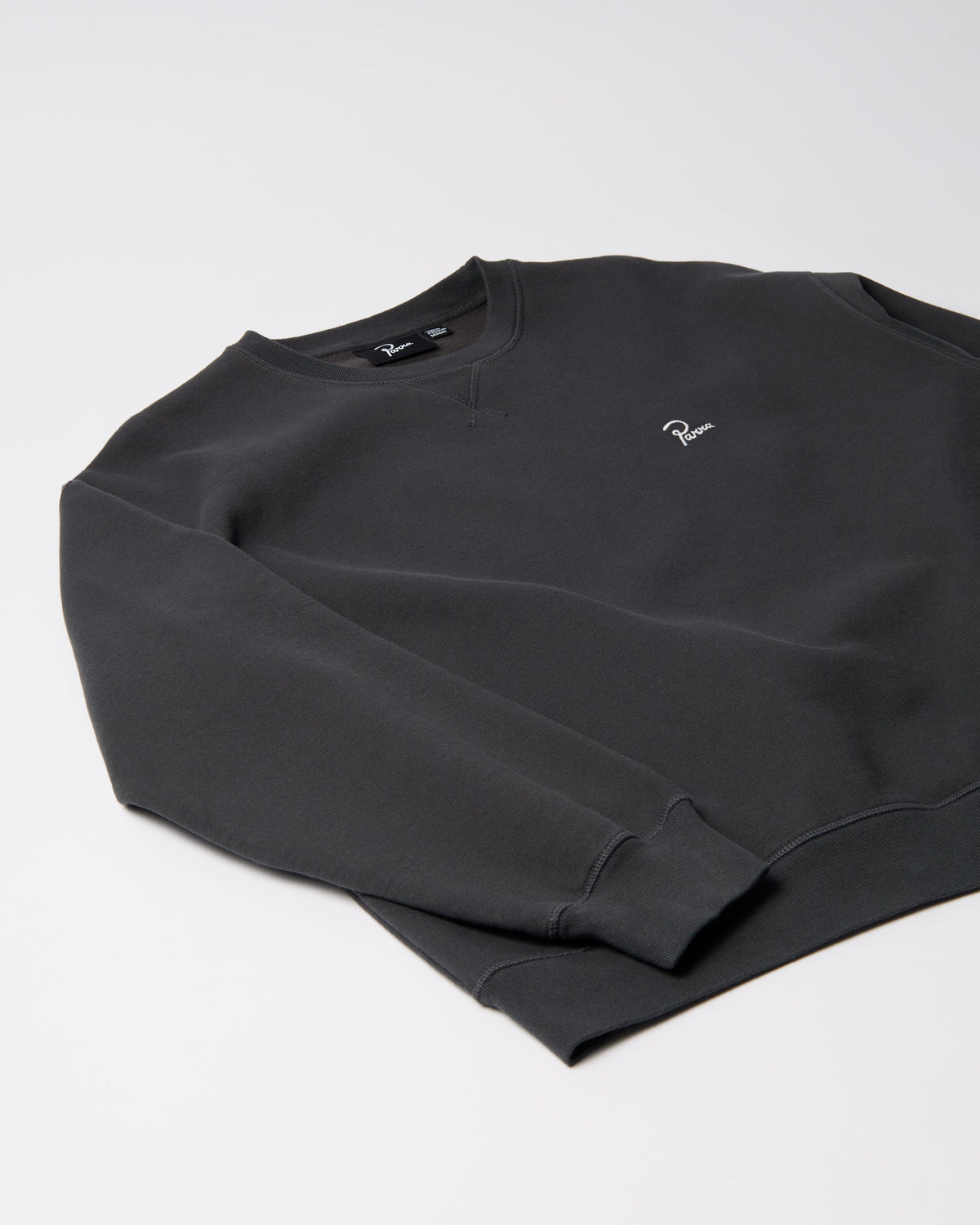 Parra Signature Crew Neck Sweatshirt Black