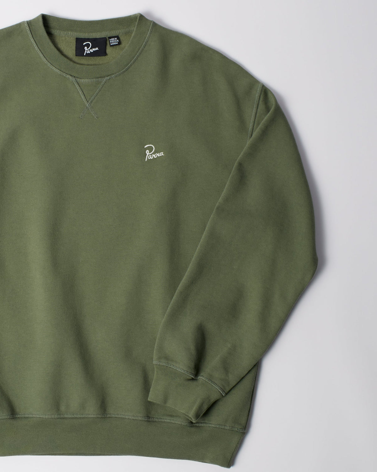 Parra Signature Crew Neck Sweatshirt Green