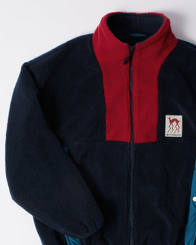Parra Indoorsman Fleece Mid Layer – Navy Blue