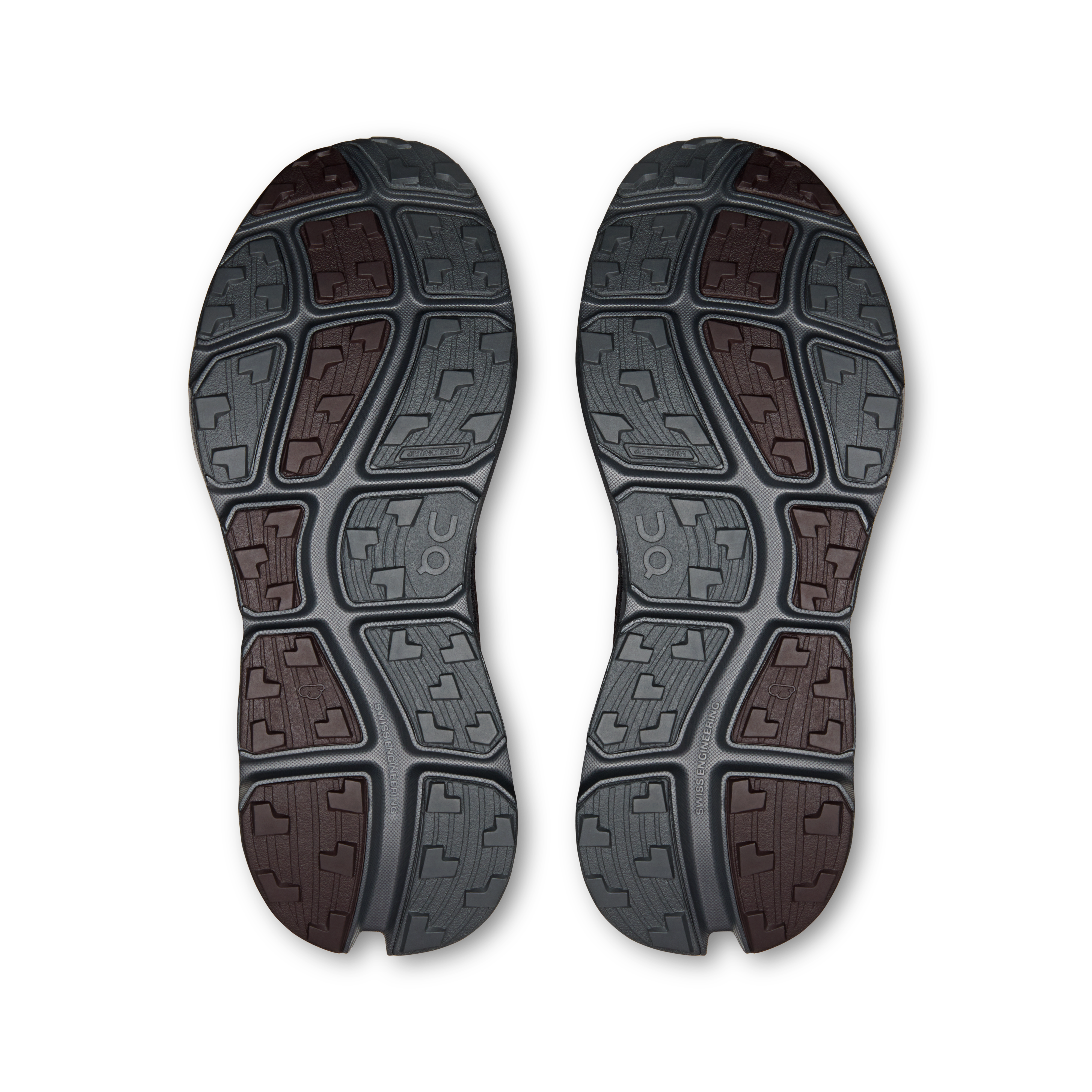 On Cloudsoma Hike men's Ox / Eclipse, top down view