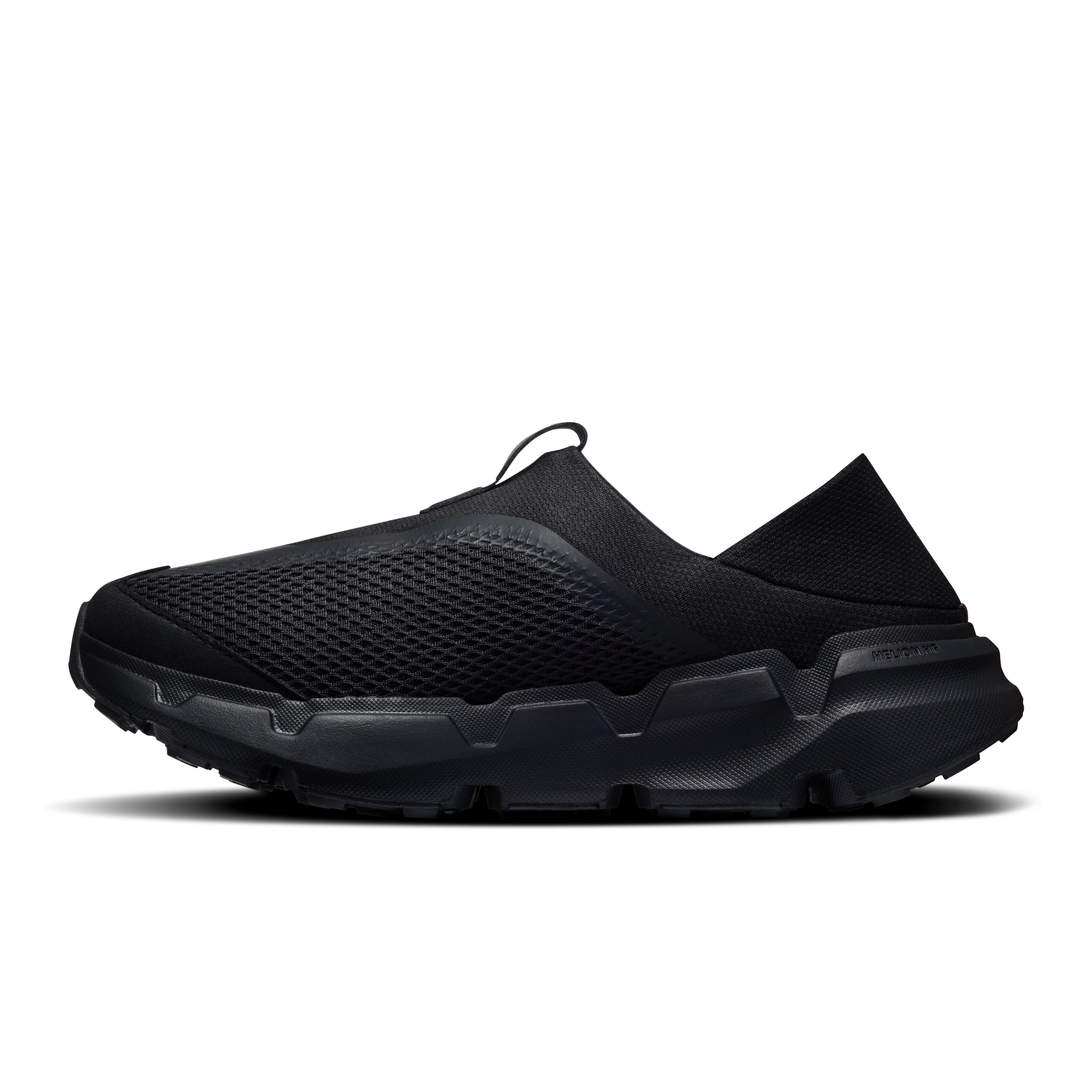 On Cloudsoma Moc women's black, heel and collar detail