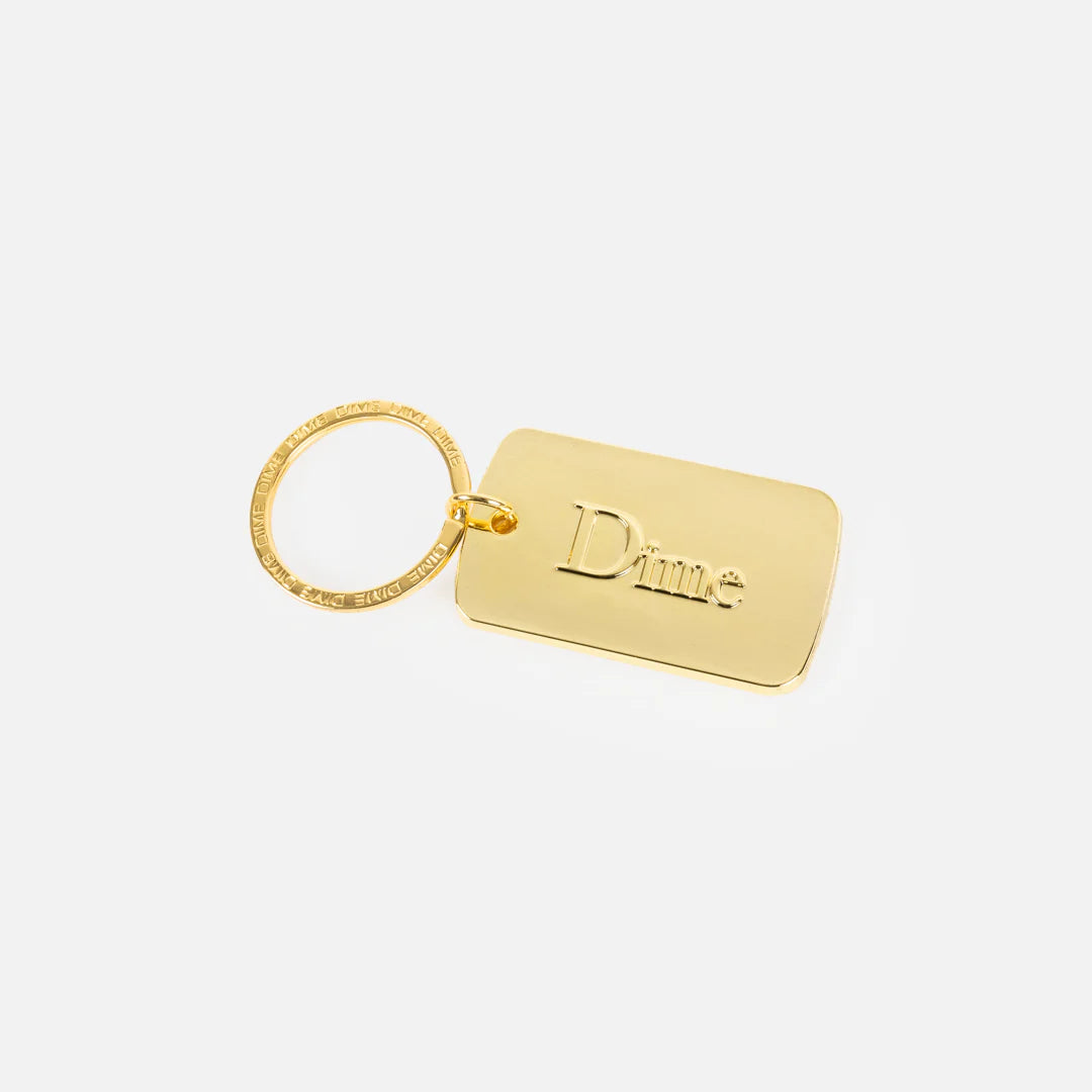 Dime MTL Classic Keychain Gold