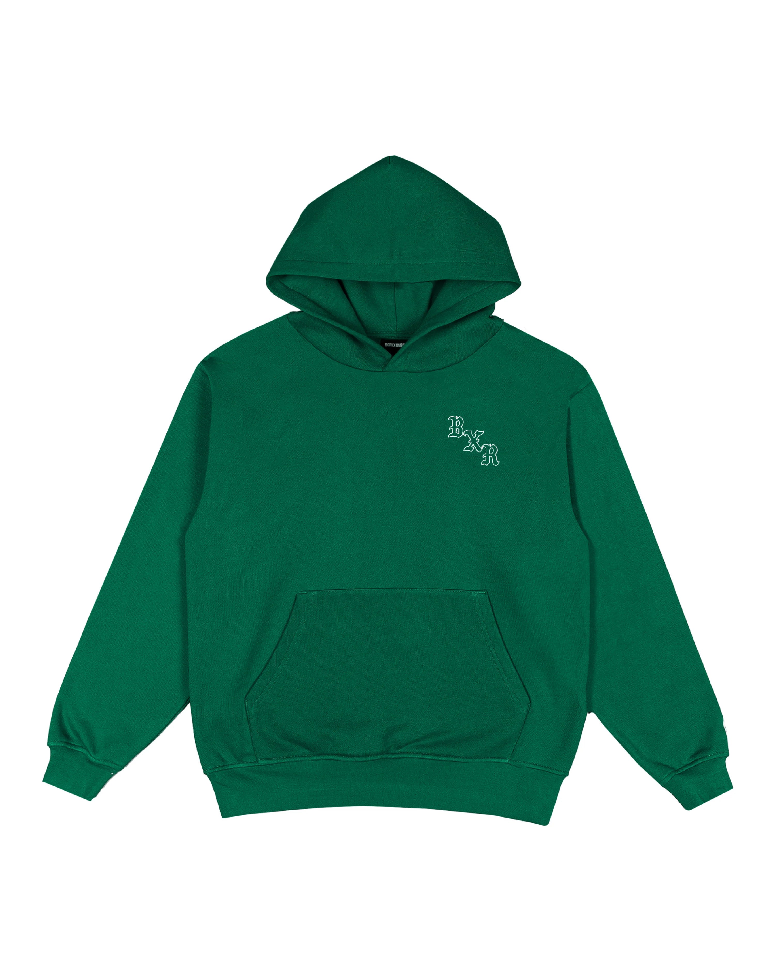 Born X Raised BXR Jumbo Arch Hoodie - Green