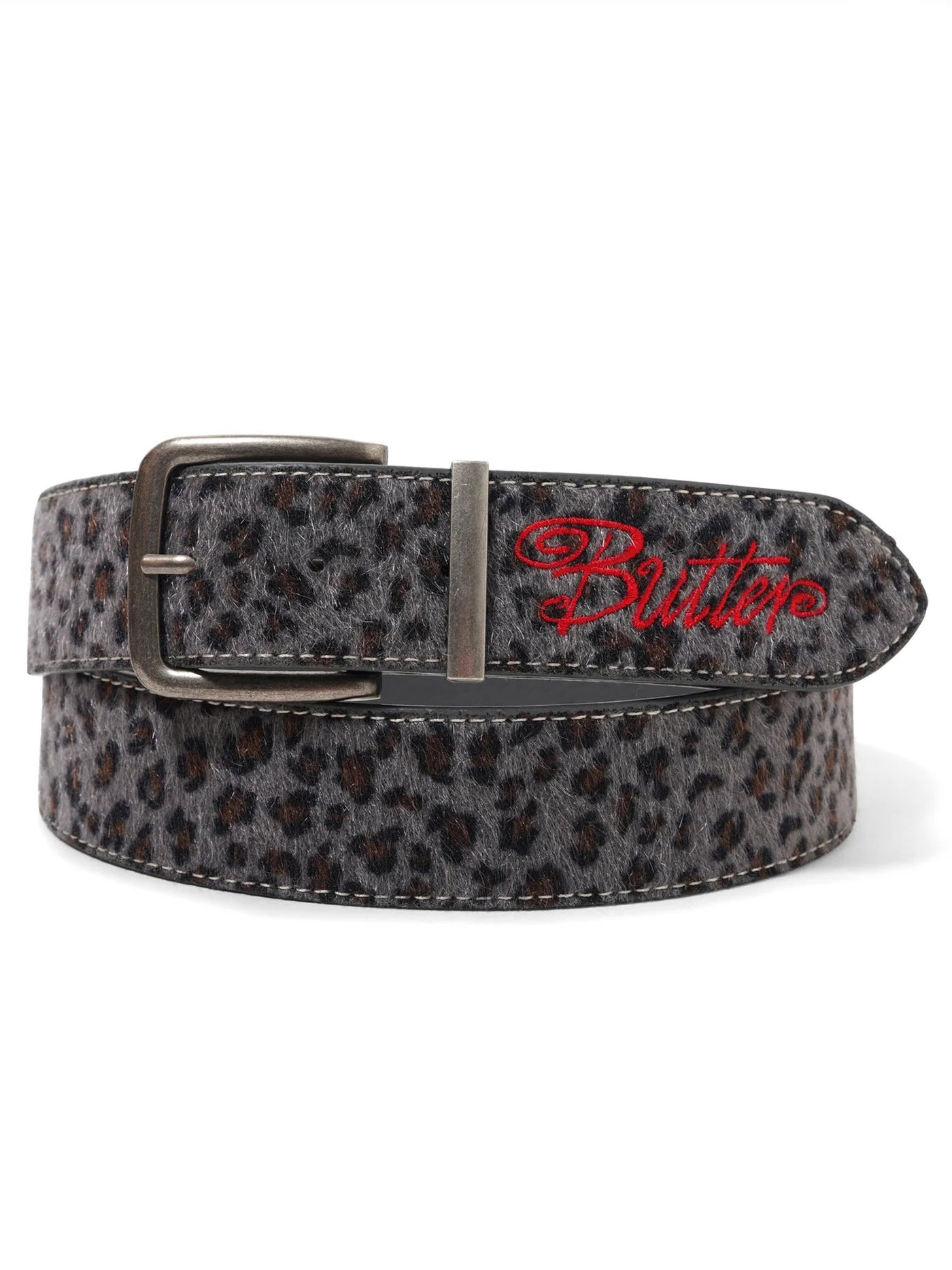 Butter Goods Animal Hide Belt - Leopard