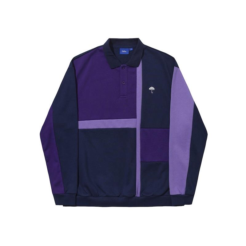 Hélas Banks Sweat Polo Purple Multico