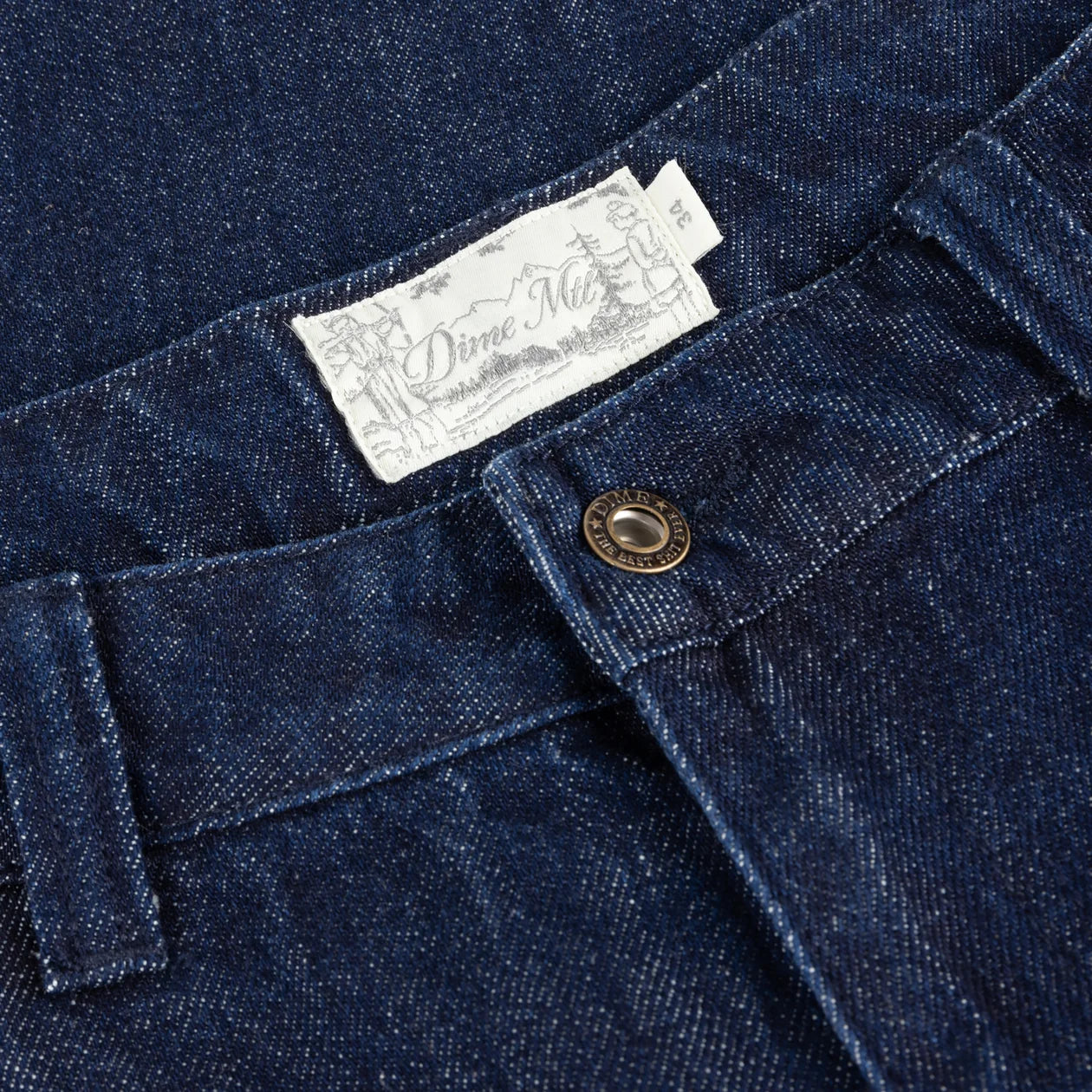 Dime MTL Baggy Denim Pants Indigo