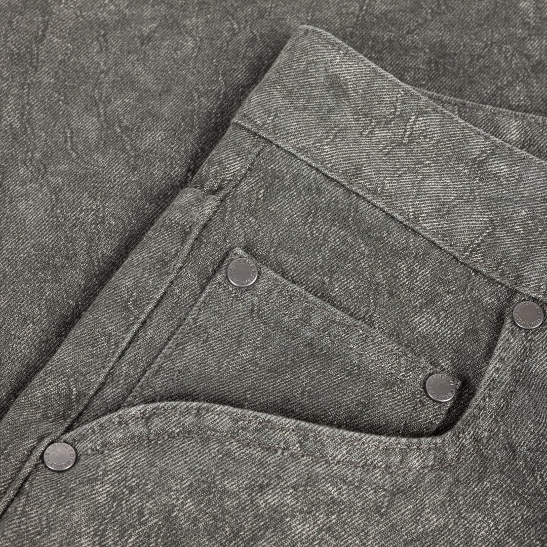 Dime MTL Baggy Denim Pants Electric Charcoal