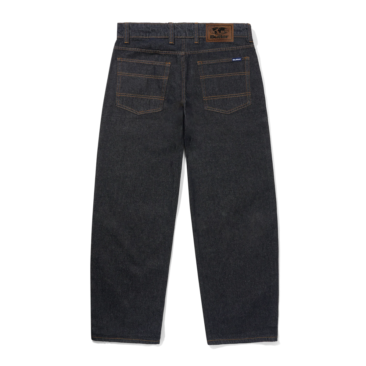 Butter Goods Baggy Denim Jeans Raw Indigo — product shot