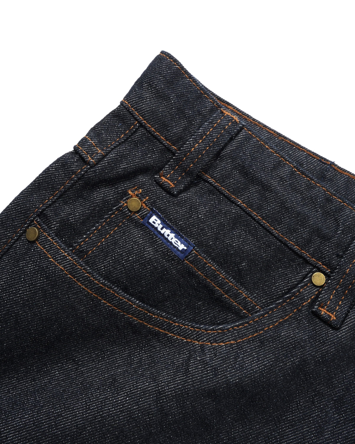 Butter Goods Baggy Denim Jeans Raw Indigo — product shot