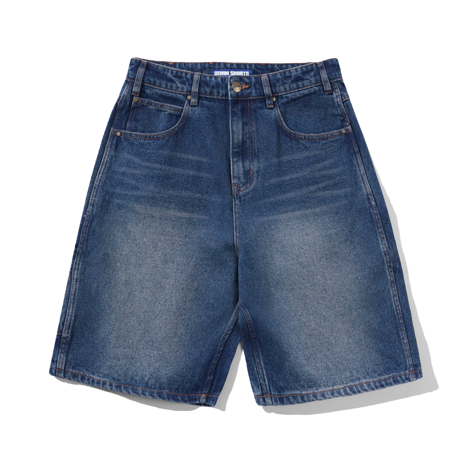 Butter Goods Baggy Denim Shorts Distressed Indigo