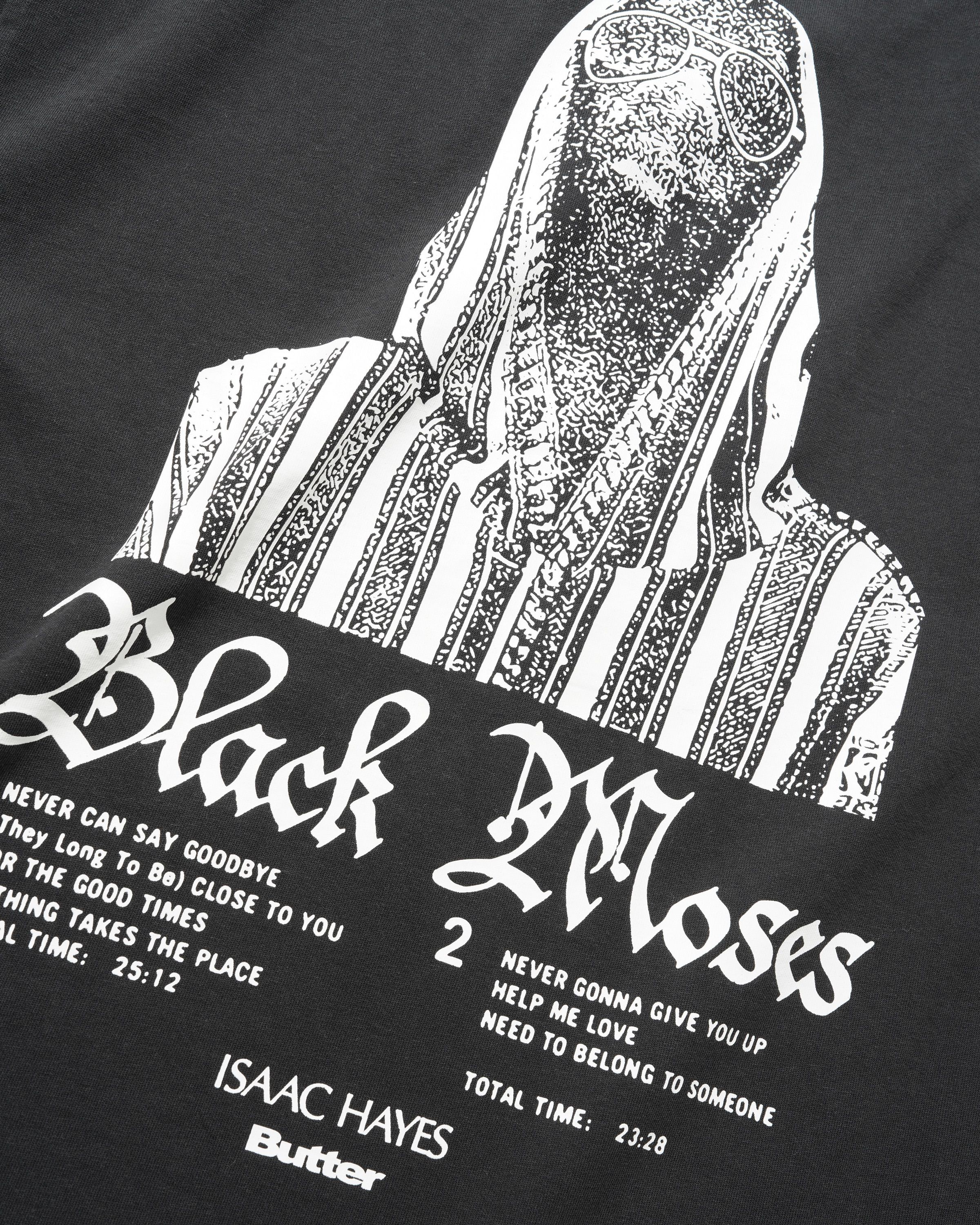 Butter Goods Black Moses Tee – Washed Black