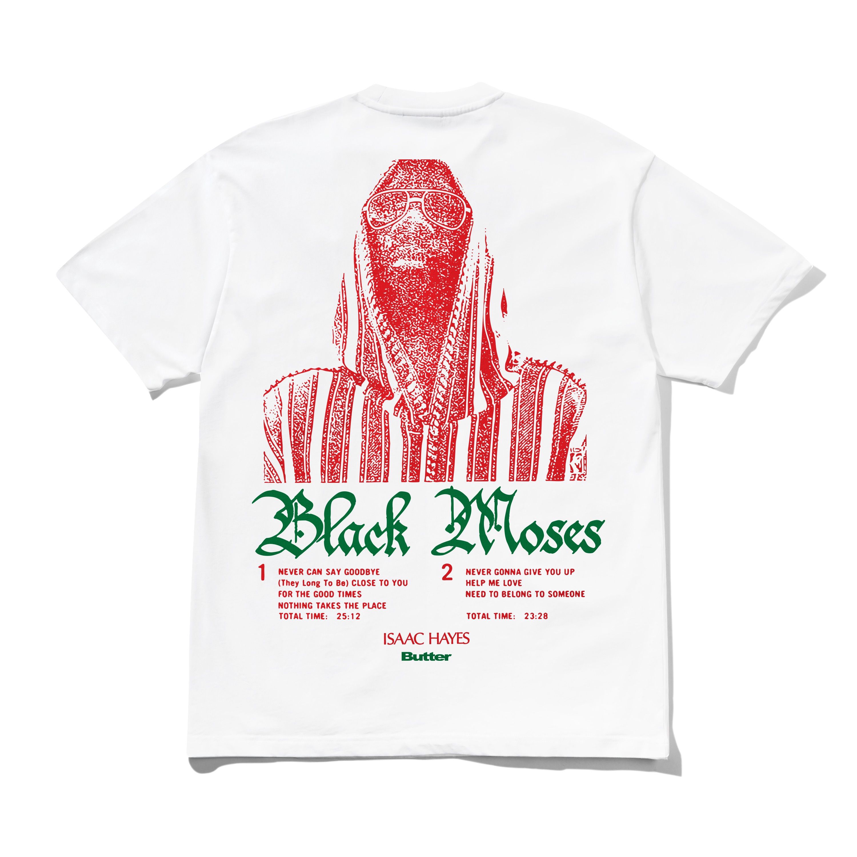 Butter Goods Black Moses Tee – White