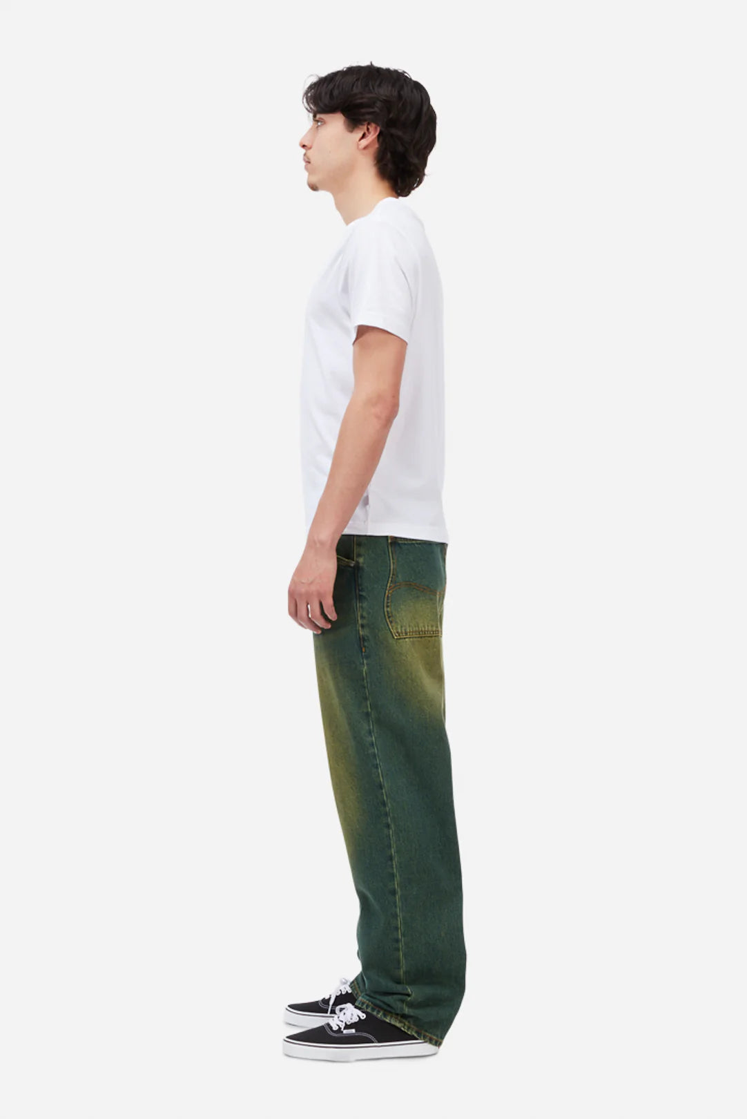 Dime MTL Relaxed Denim Pants Sandblasted Pine