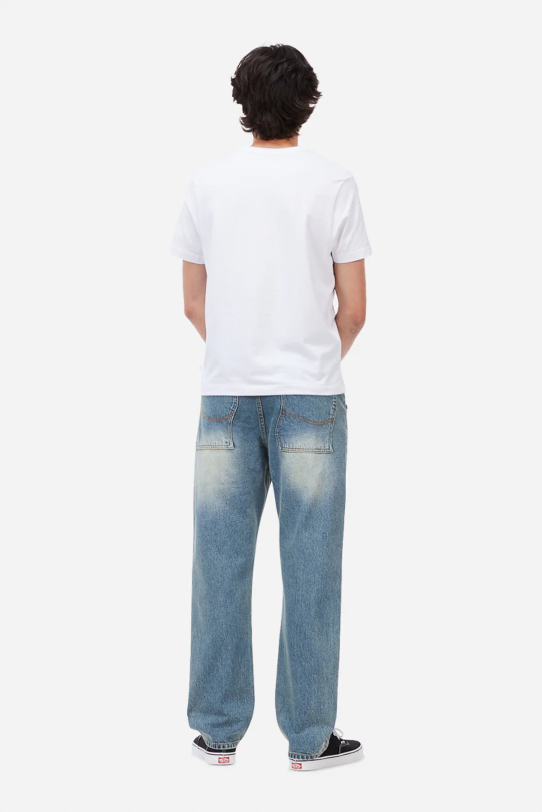 Dime MTL Straight Denim Pants Sandblasted Indigo