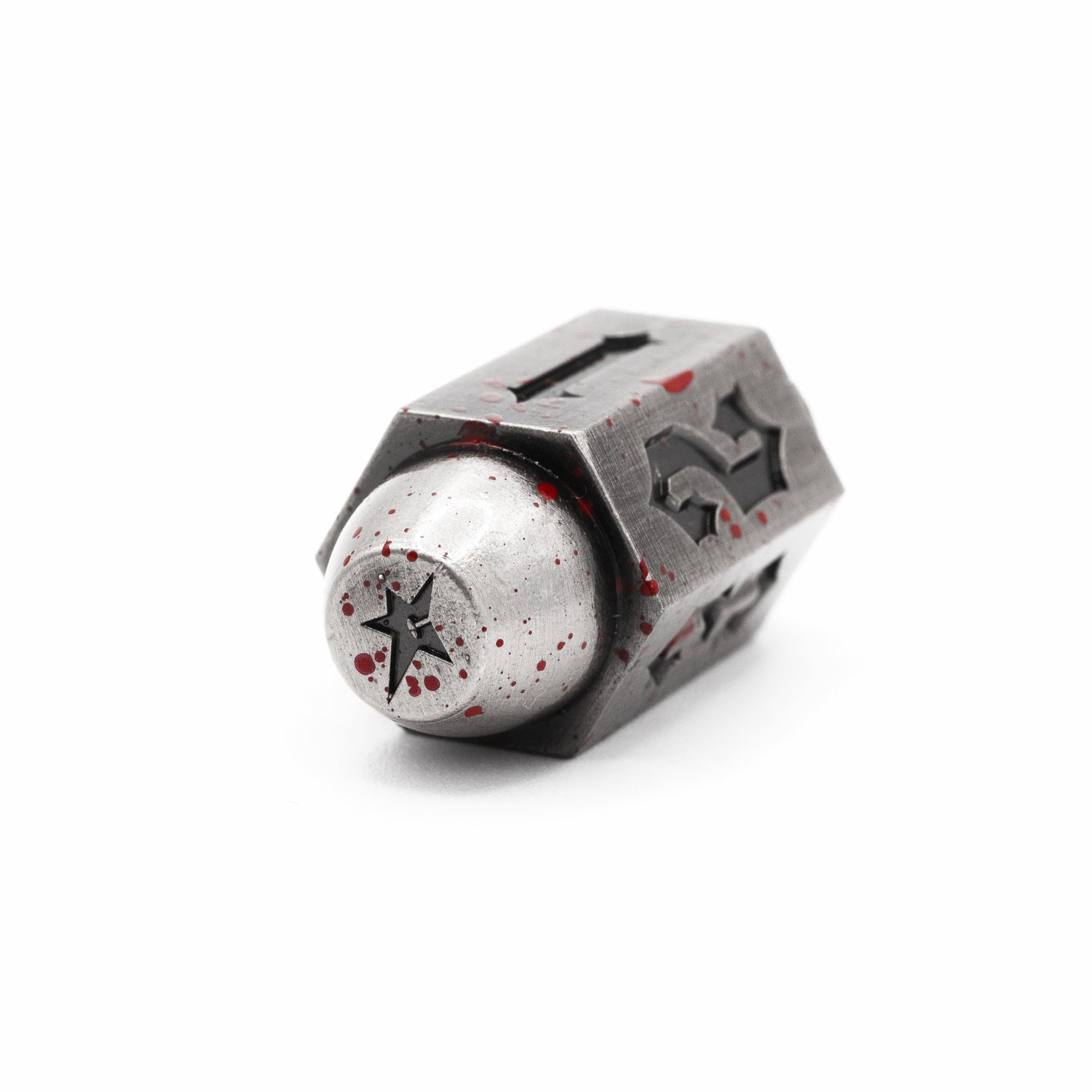 Carpet Company Body Count Bullet Dice — Silver