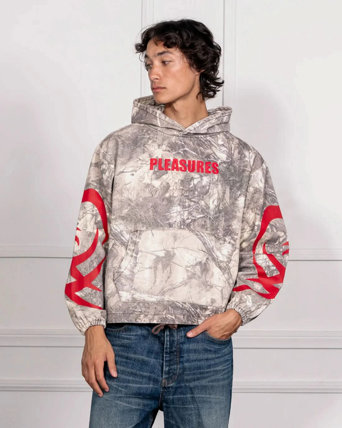 Pleasures Hunt Canvas Poncho Hoodie