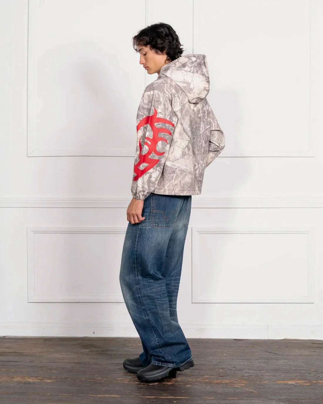 Pleasures Hunt Canvas Poncho Hoodie